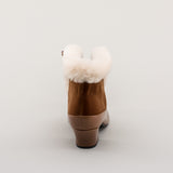 Alpen Retro Winter Booties (Brown/Ivory)