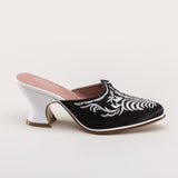 Antoinette 18th Century Mules (Black)