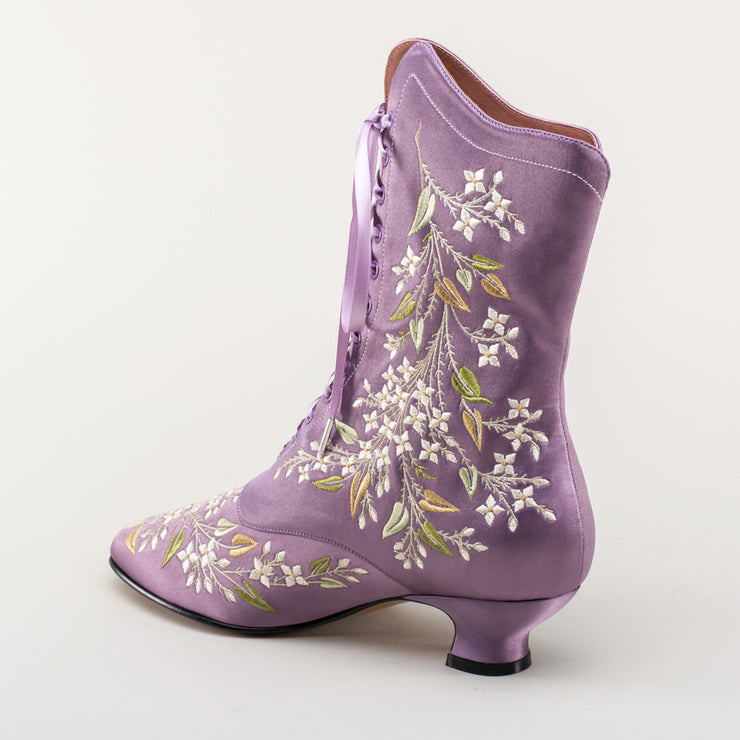 New! Turquoise Flora Bell Boots main image 0