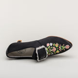 Primrose 18th Century Shoes (Black)