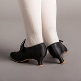 Primrose 18th Century Shoes (Black)