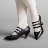 Bellatrix Edwardian Shoes (Black)