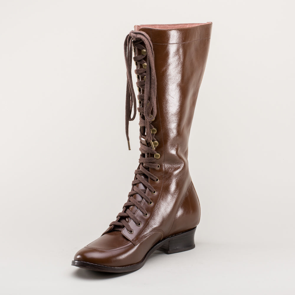 Long boots hot sale with laces