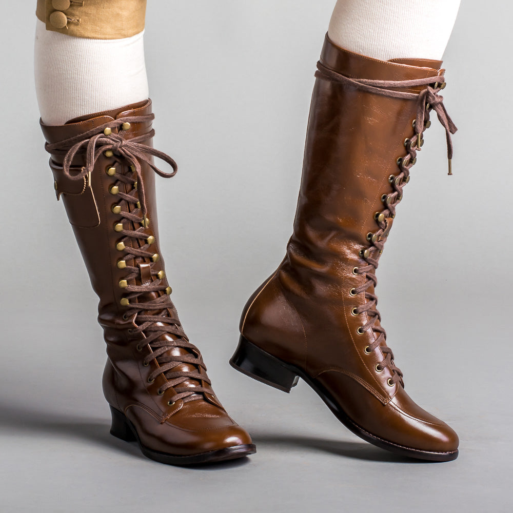 womens dress boots brown Bessie Vintage Aviator (Brown) while the anatomical fit Flash Sale Dresstells Women Grey Blue Color:Black Leather