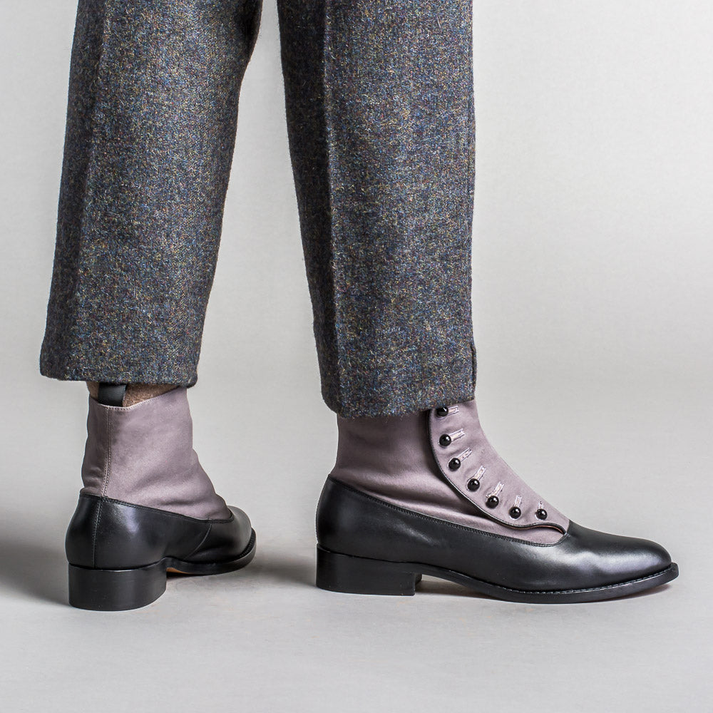 Womens gray dress best sale boots