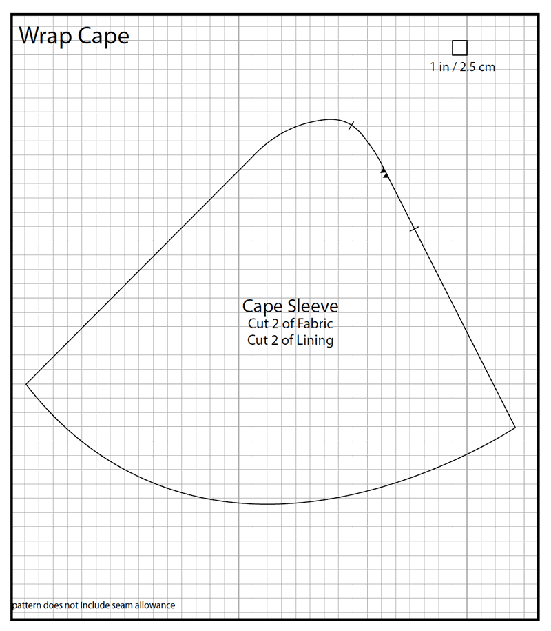 Wrap Cape - Free Pattern PDF – American Duchess