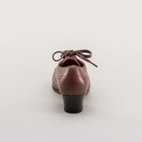 Claire 1940s Oxfords (Brown)