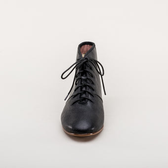 Emma Regency Emma Regency Leather Boots (Black) – American Duchess