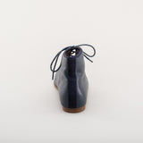 Emma Regency Leather Boots (Navy)
