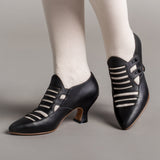 Endora Victorian Witch Shoes (Bewitching Black)