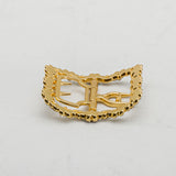 Fleur 18th Century Shoe Buckles (Gold)