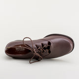 Ghillie Vintage Lace-Up Shoes (Brown)