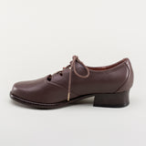 Ghillie Vintage Lace-Up Shoes (Brown)