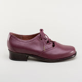 Ghillie Vintage Lace-Up Shoes (Merlot)