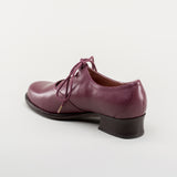 Ghillie Vintage Lace-Up Shoes (Merlot)