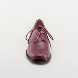 Ghillie Vintage Lace-Up Shoes (Merlot)