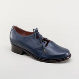 Ghillie Vintage Lace-Up Shoes (Navy)
