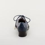 Ghillie Vintage Lace-Up Shoes (Navy)