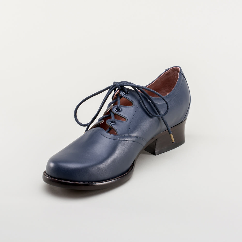 Ghillie Vintage Lace Up Shoes Navy 10 Historically Accurate Footwear by American Duchess