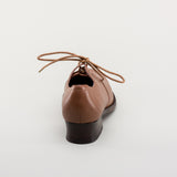 Ghillie Vintage Lace-Up Shoes (Tan)