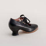 Gibson Edwardian Leather Shoes (Black)