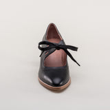 Gibson Edwardian Leather Shoes (Black)