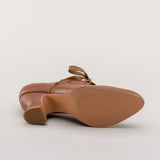 Gibson Edwardian Leather Shoes (Tan)