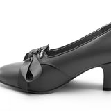Hazel Women's Vintage Pumps (Navy)