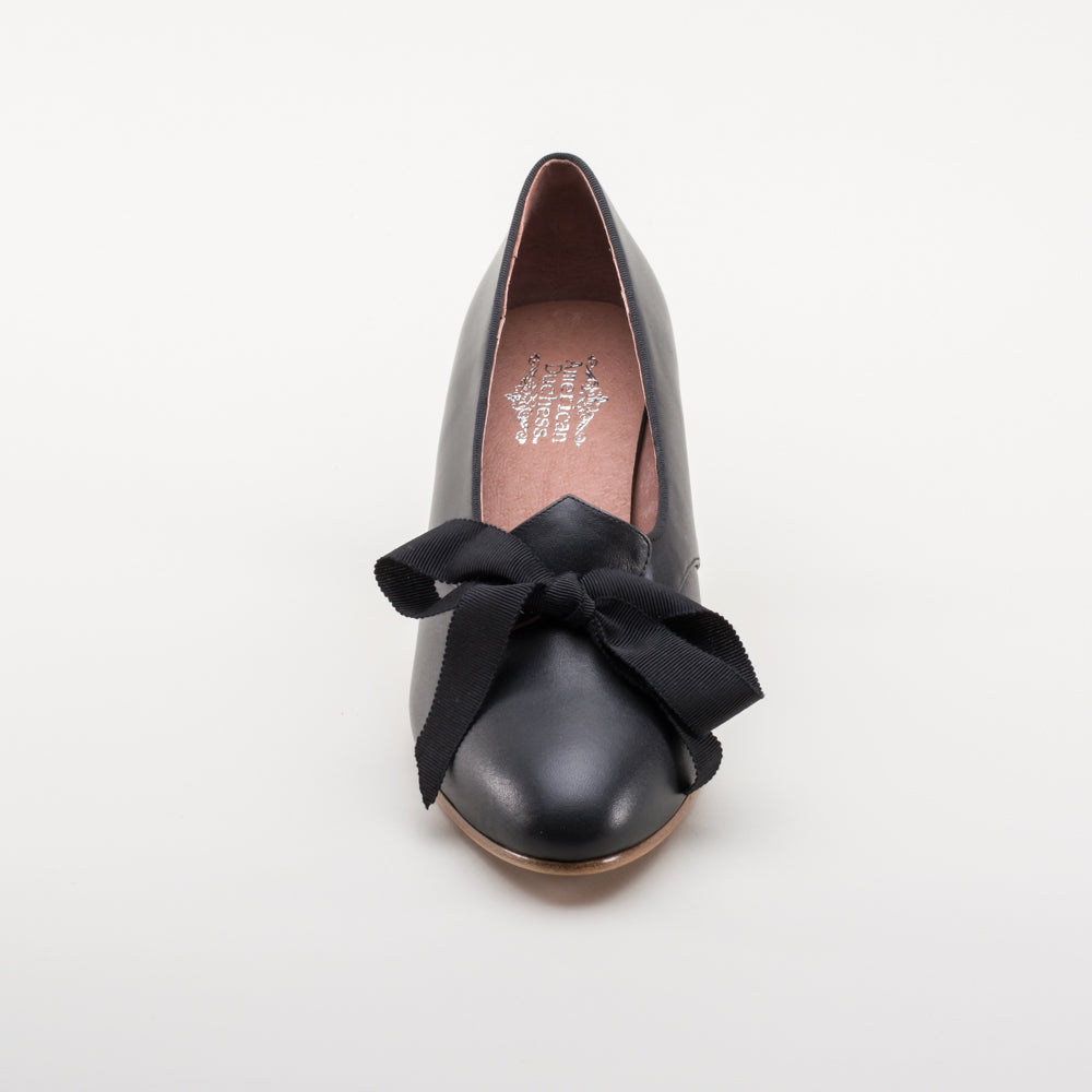 Hazel Women's Vintage Pumps (Black) – American Duchess