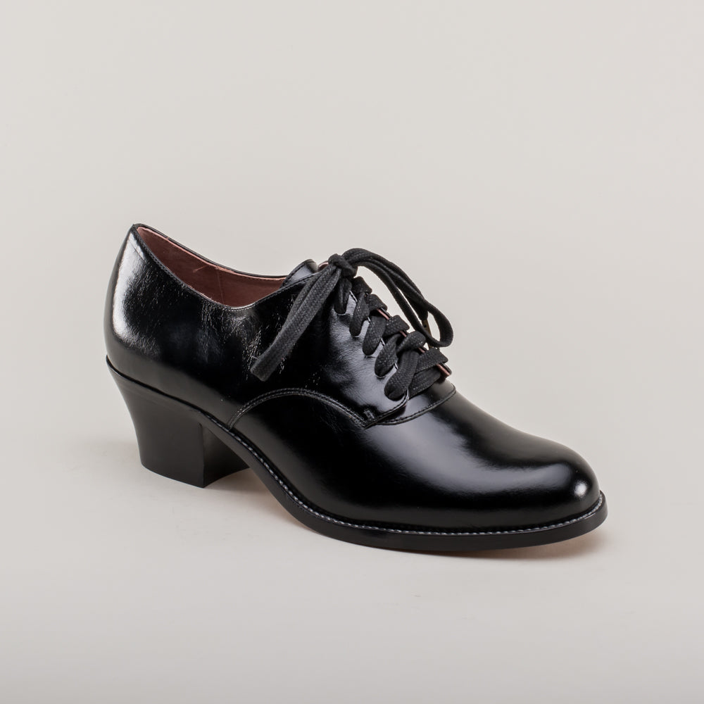 Jane Women s Vintage Oxfords Black American Duchess