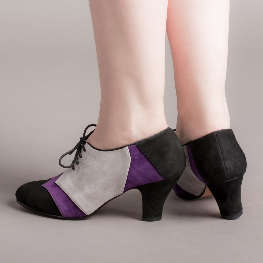 Womens purple oxford shoes hot sale