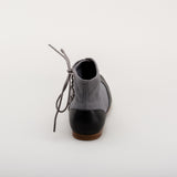 Keckley Victorian Side-Lace Boots (Grey/Black)