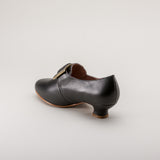 Kensington 18th Century Leather Shoes (Black)