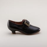 Kensington 18th Century Leather Shoes (Black)