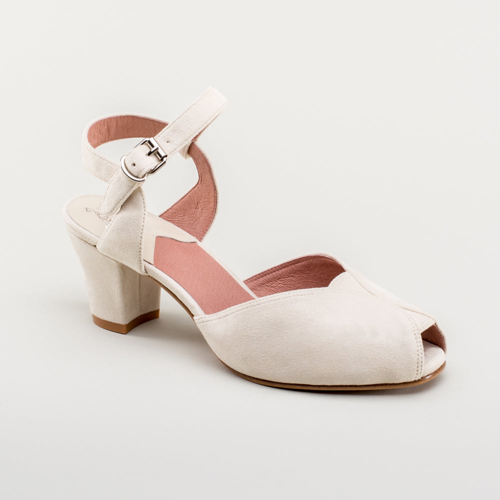 Lido Vintage Sandals (Ivory) – American Duchess