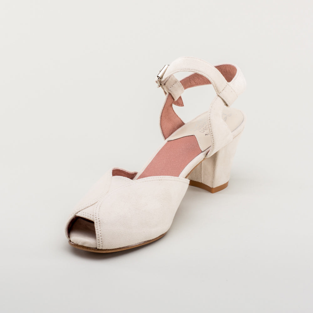 Lido Women s Vintage Sandals Ivory American Duchess