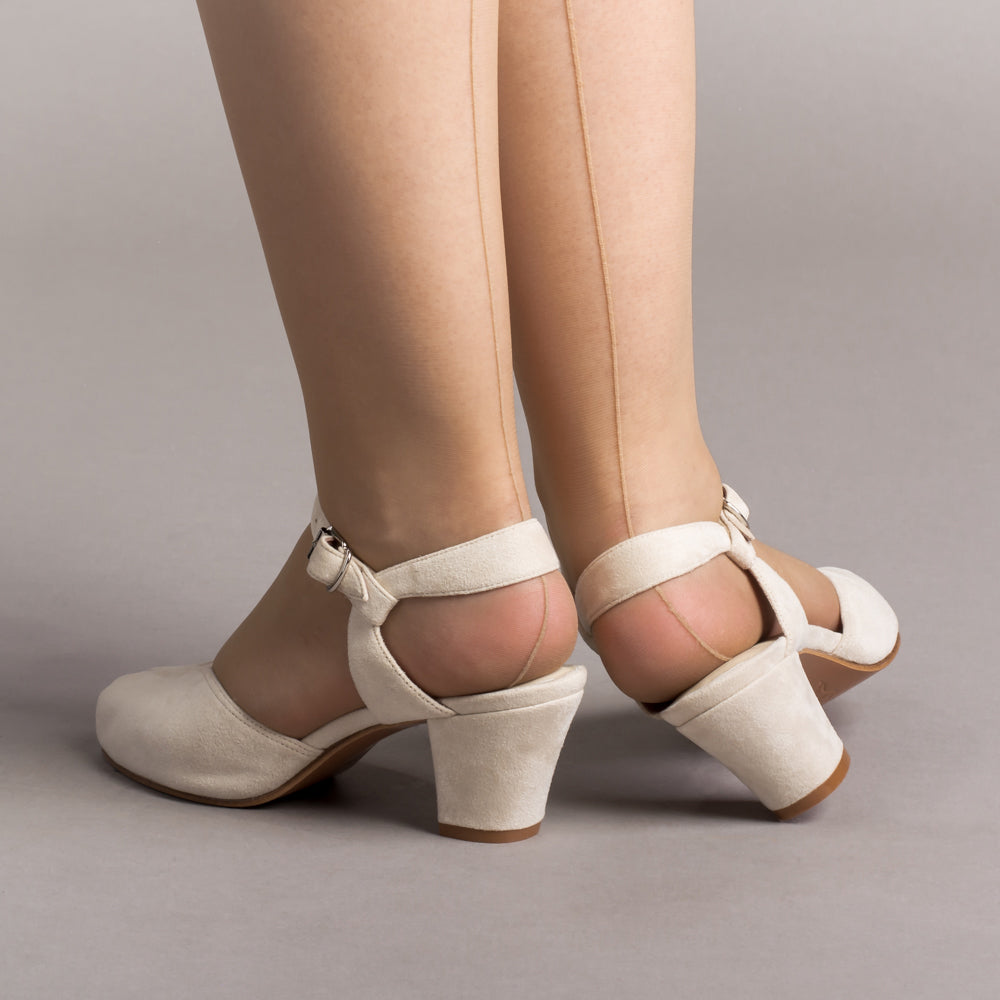 Vintage sandal heels best sale