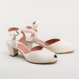 Lido Vintage Sandals (Ivory)
