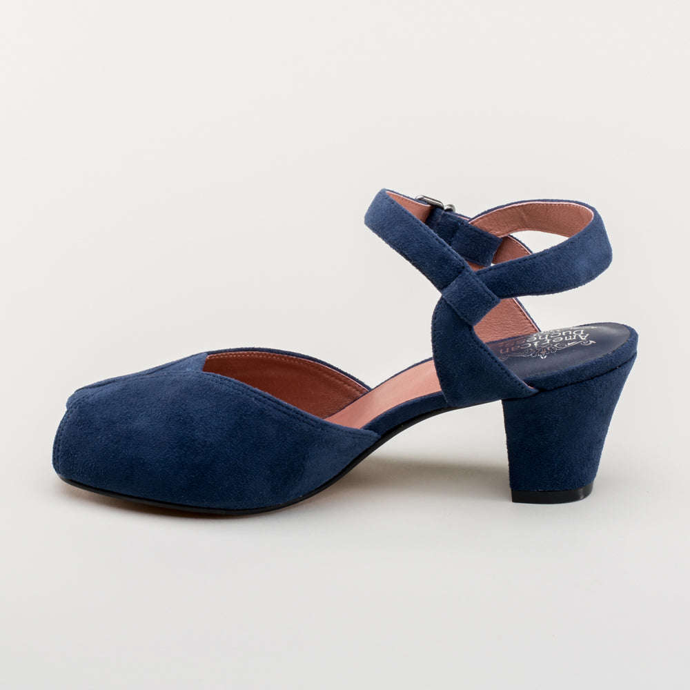 Womens navy blue sandals discount
