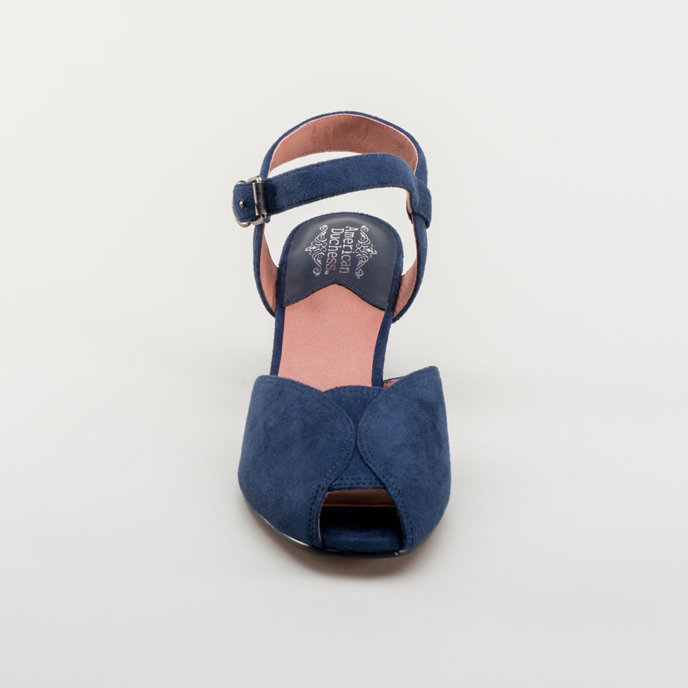 Womens navy sandals size 9 discount
