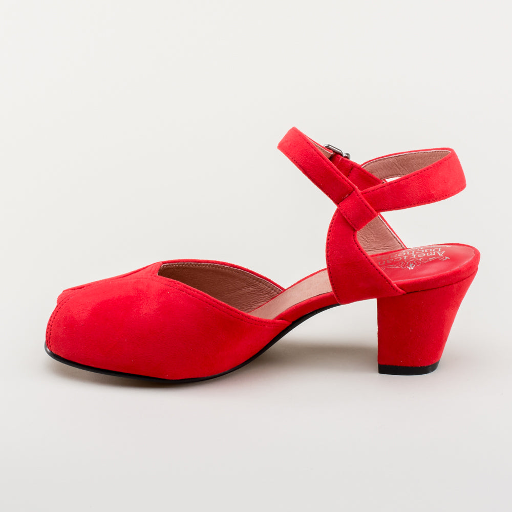 Lido Women s Vintage Sandals Red American Duchess