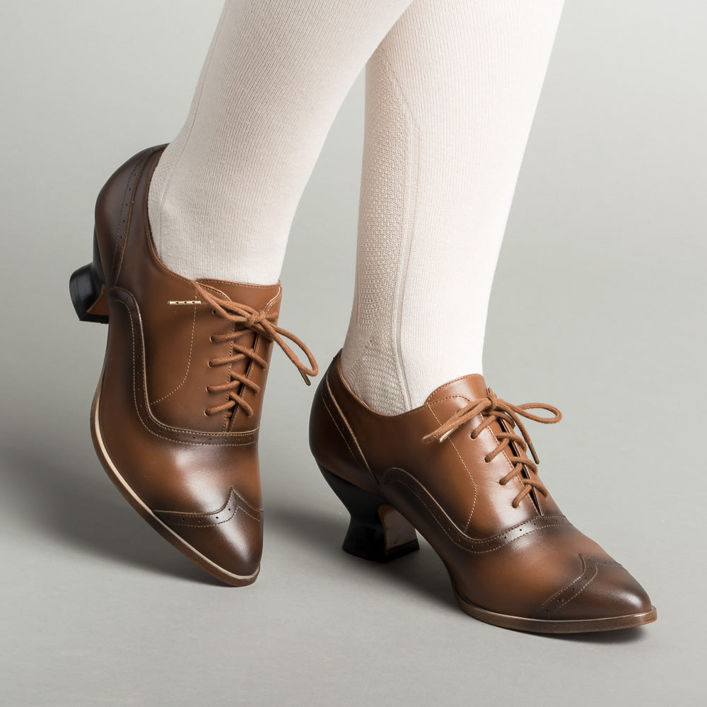 Londoner Edwardian Oxfords (Tan) 5