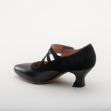 Mae Edwardian Shoes (Black)
