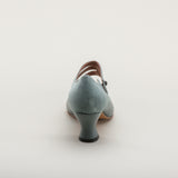 Mae Edwardian Shoes (French Blue)