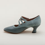 Mae Edwardian Shoes (French Blue)