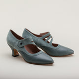 Mae Edwardian Shoes (French Blue)