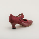 Mae Edwardian Shoes (Red)