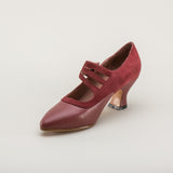 Mae Edwardian Shoes (Red)
