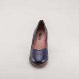 Marilyn Vintage Pumps (Navy Blue)