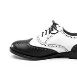Lawrence Men's Vintage Spectator Shoes (Brown/Ivory)